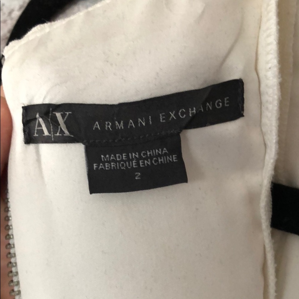 Cute White Armani Exchange Dress - Picture 6 of 7